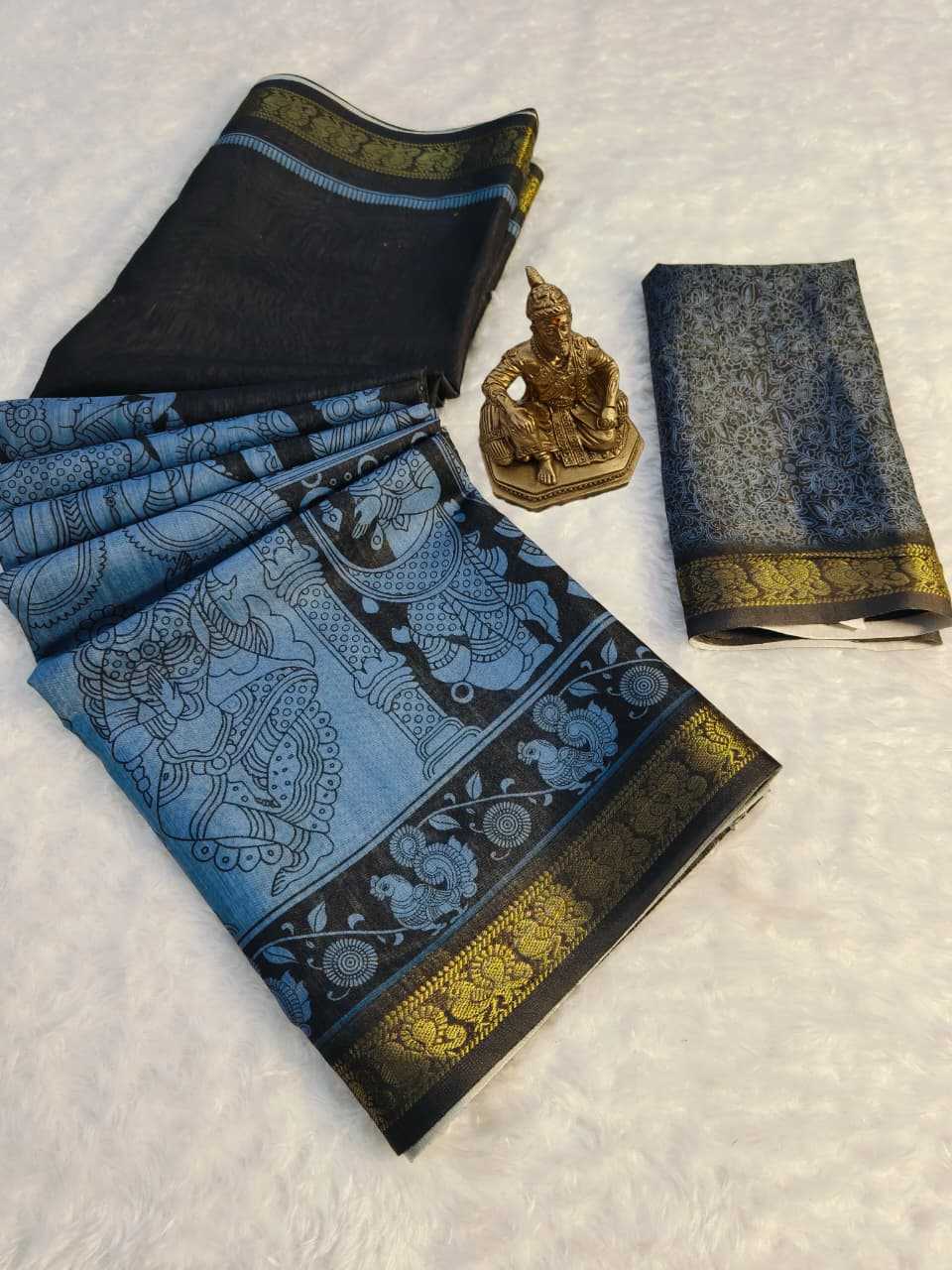 YNF Wholesale Soft Cotton Designer Sarees KESH673 MADHUR KALAMKARI | Surat Manufacturer