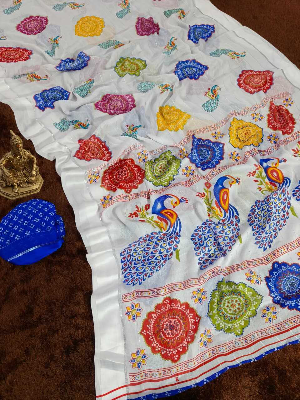 YNF Wholesale Georgette Party Wear Sarees  | Surat Manufacturer