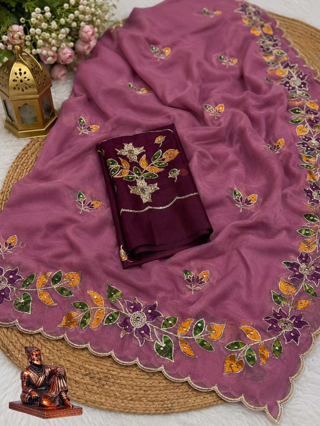 YNF Wholesale Georgette Georgette Sarees  | Surat Manufacturer