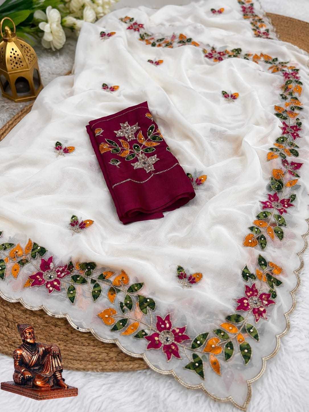 YNF Wholesale Georgette Georgette Sarees  | Surat Manufacturer