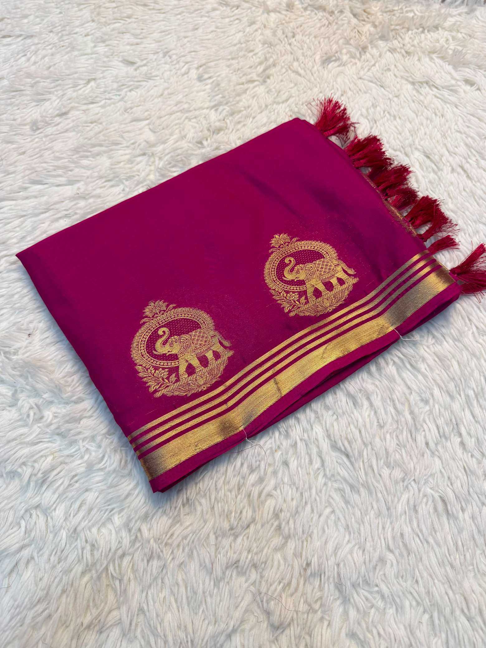 YNF Wholesale Viscose Georgette Sarees KESH676 Aaghnya | Surat Manufacturer
