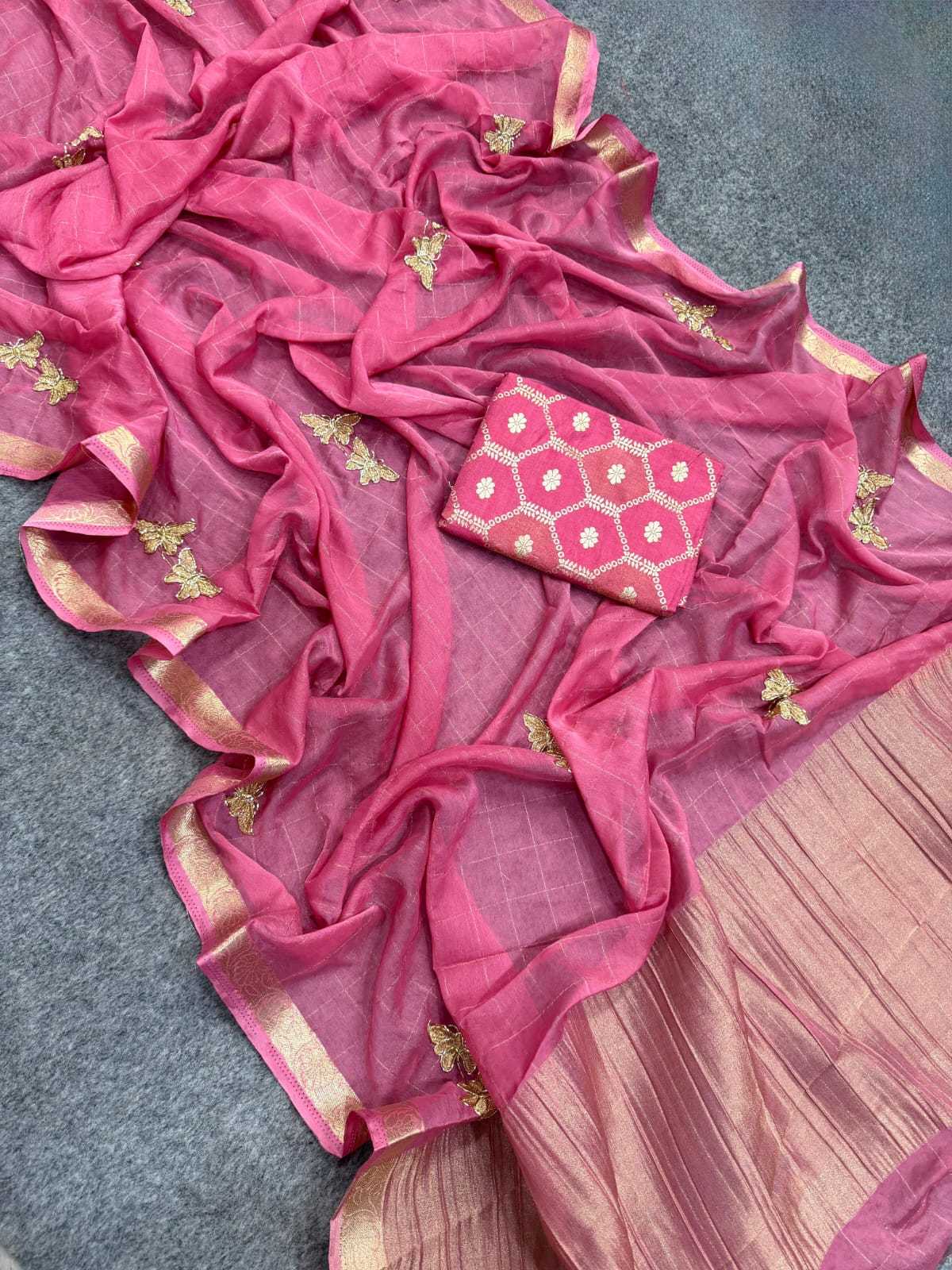 YNF Wholesale Pure Viscos Designer Sarees KESH676 Aakankini | Surat Manufacturer