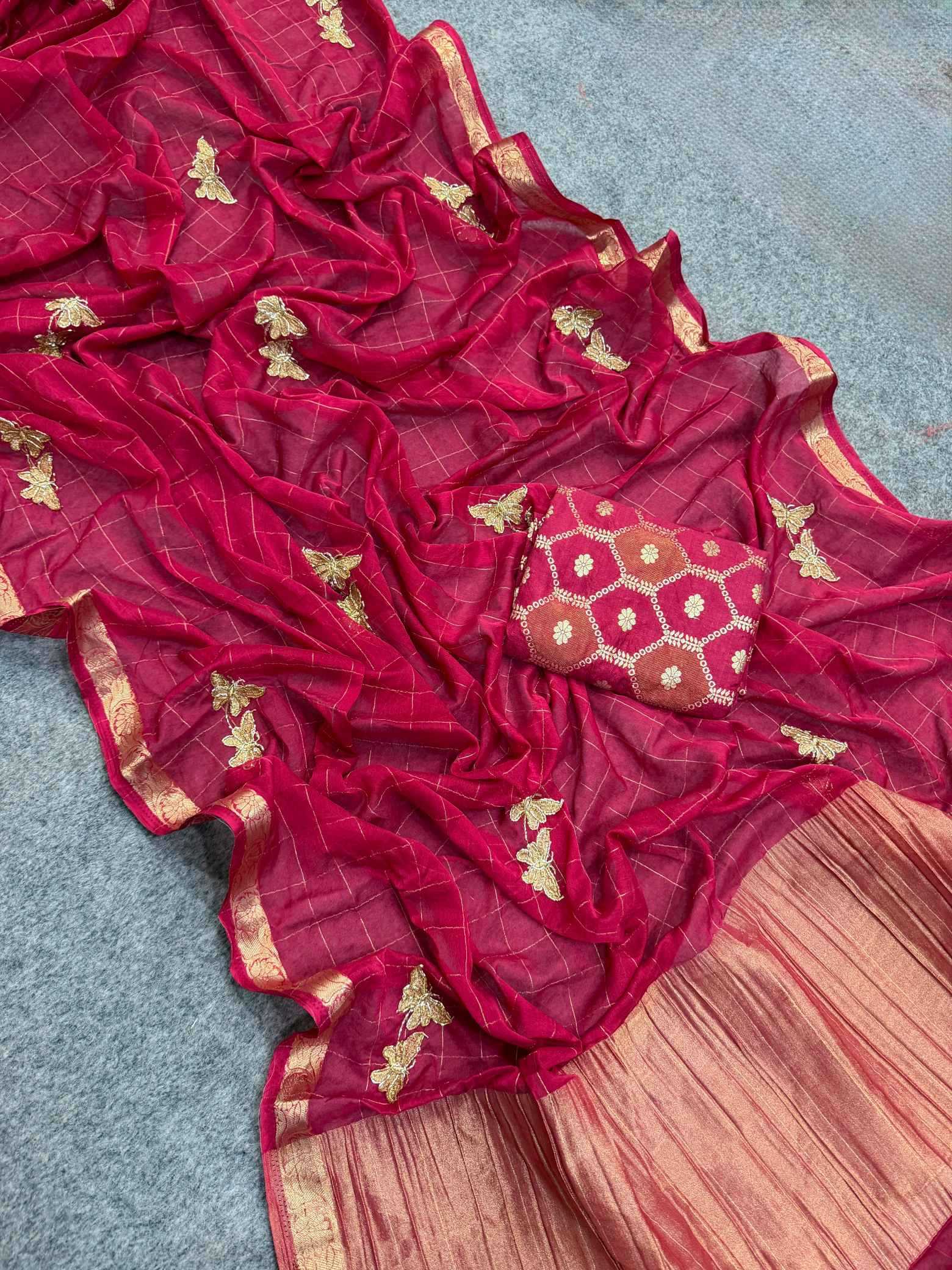 YNF Wholesale Pure Viscos Designer Sarees KESH676 Akshita | Surat Manufacturer