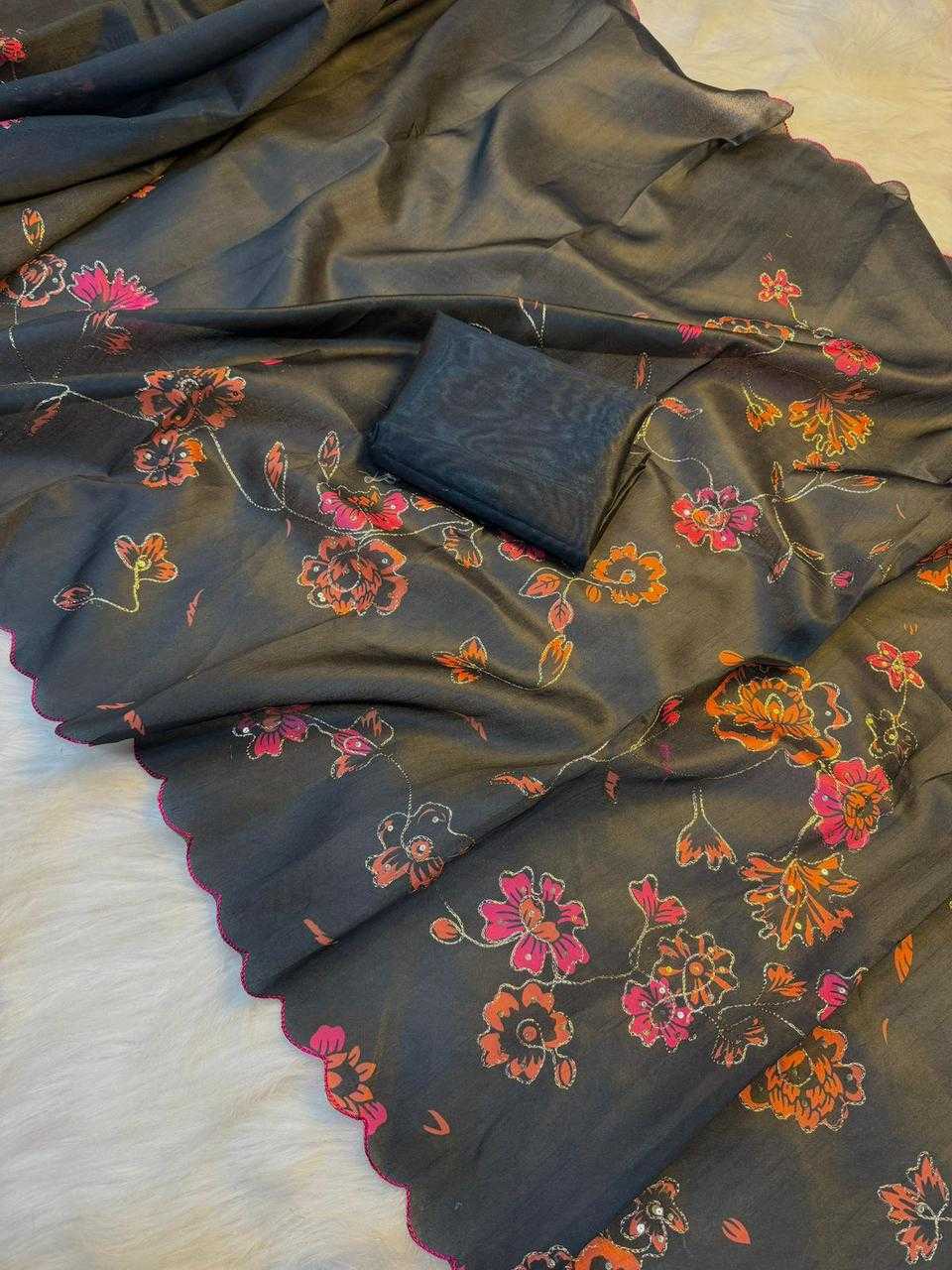 YNF Wholesale Tussar Silk Designer Sarees KESH676 Kavyanika | Surat Manufacturer