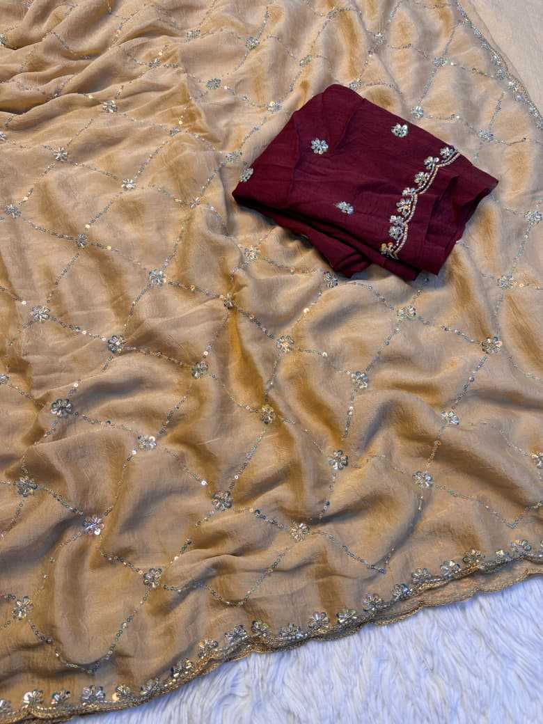 YNF Wholesale Crush Silk Traditional Silk Sarees KESH676 Starlight | Surat Manufacturer