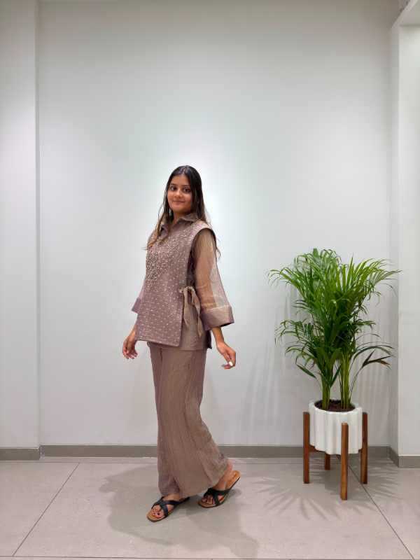 YNF Wholesale Silk Co-ord Set  | Surat Manufacturer