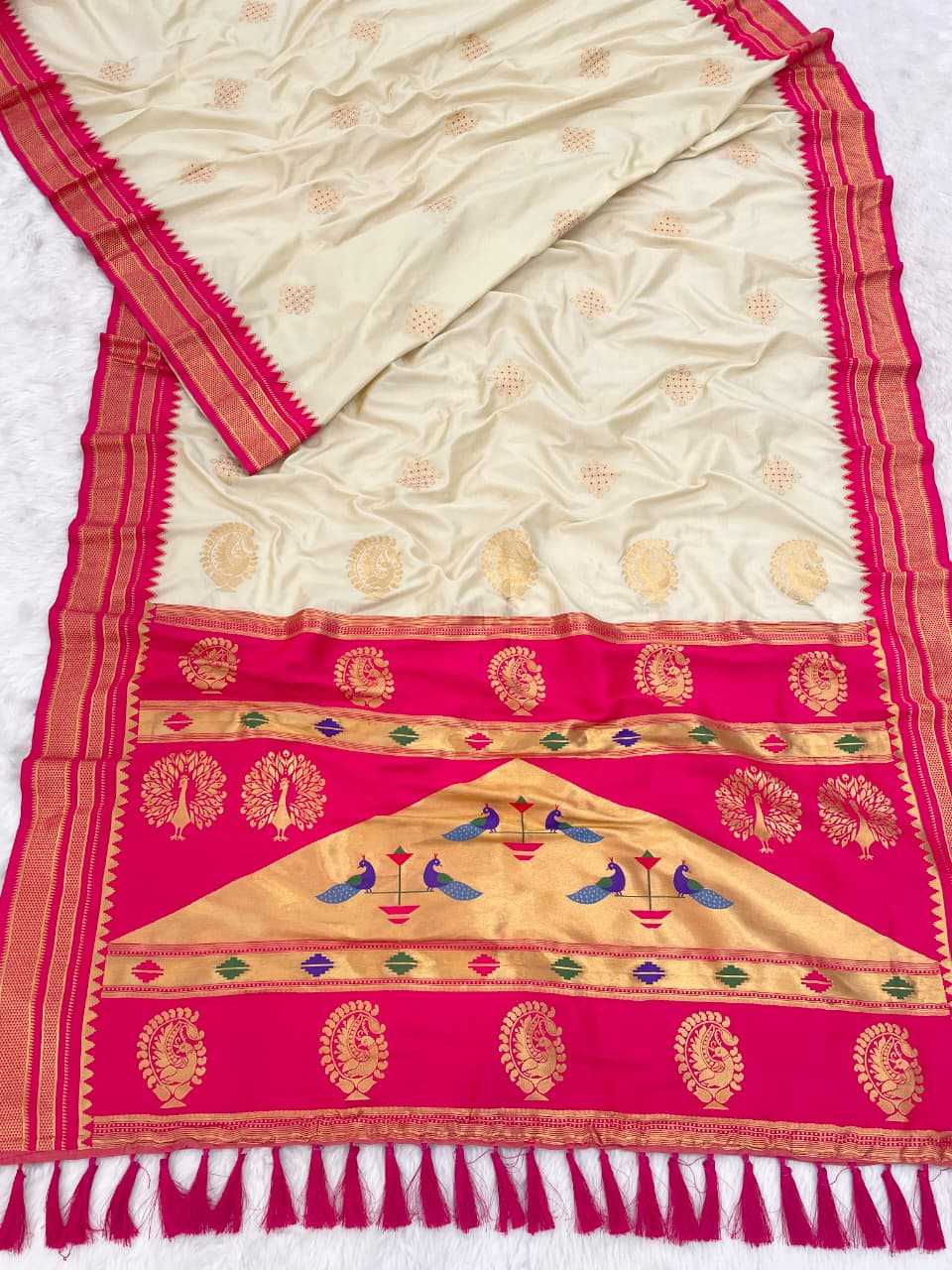 YNF Wholesale Paithani Silk Designer Sarees KESH679 Kolam | Surat Manufacturer