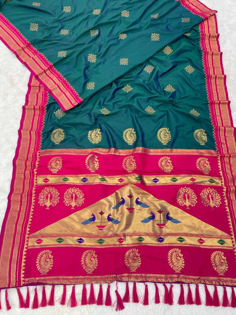 YNF Wholesale Paithani Silk Designer Sarees KESH679 Kolam | Surat Manufacturer