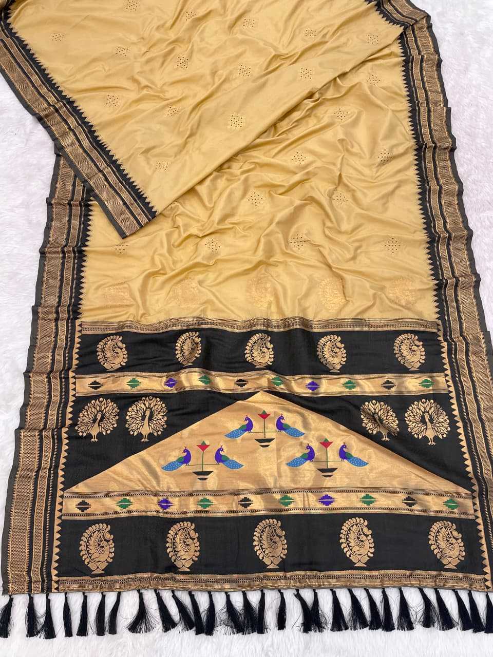 YNF Wholesale Paithani Silk Designer Sarees KESH679 Kolam | Surat Manufacturer