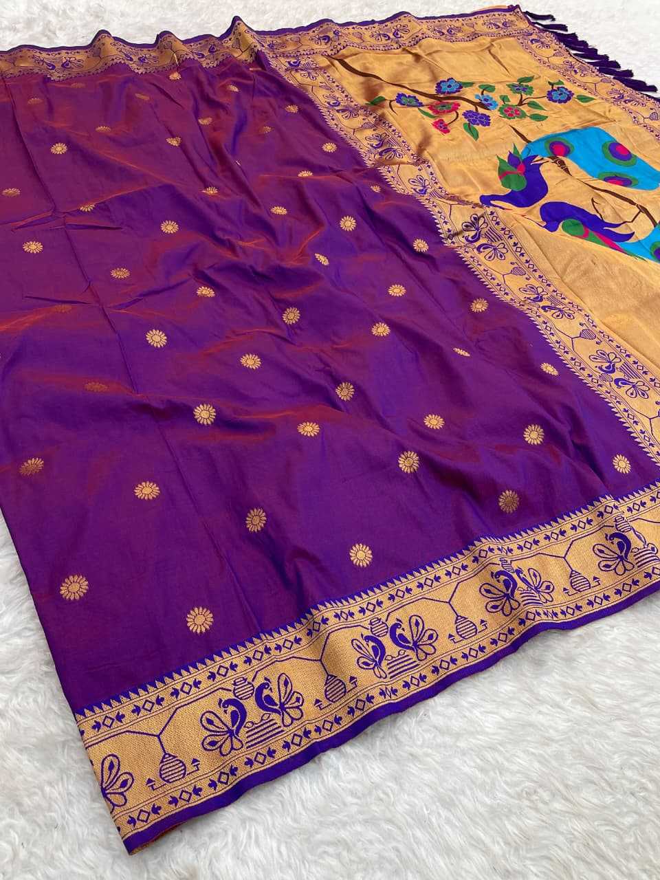 YNF Wholesale Paithani Silk Butta Sarees KESH679 Morni | Surat Manufacturer