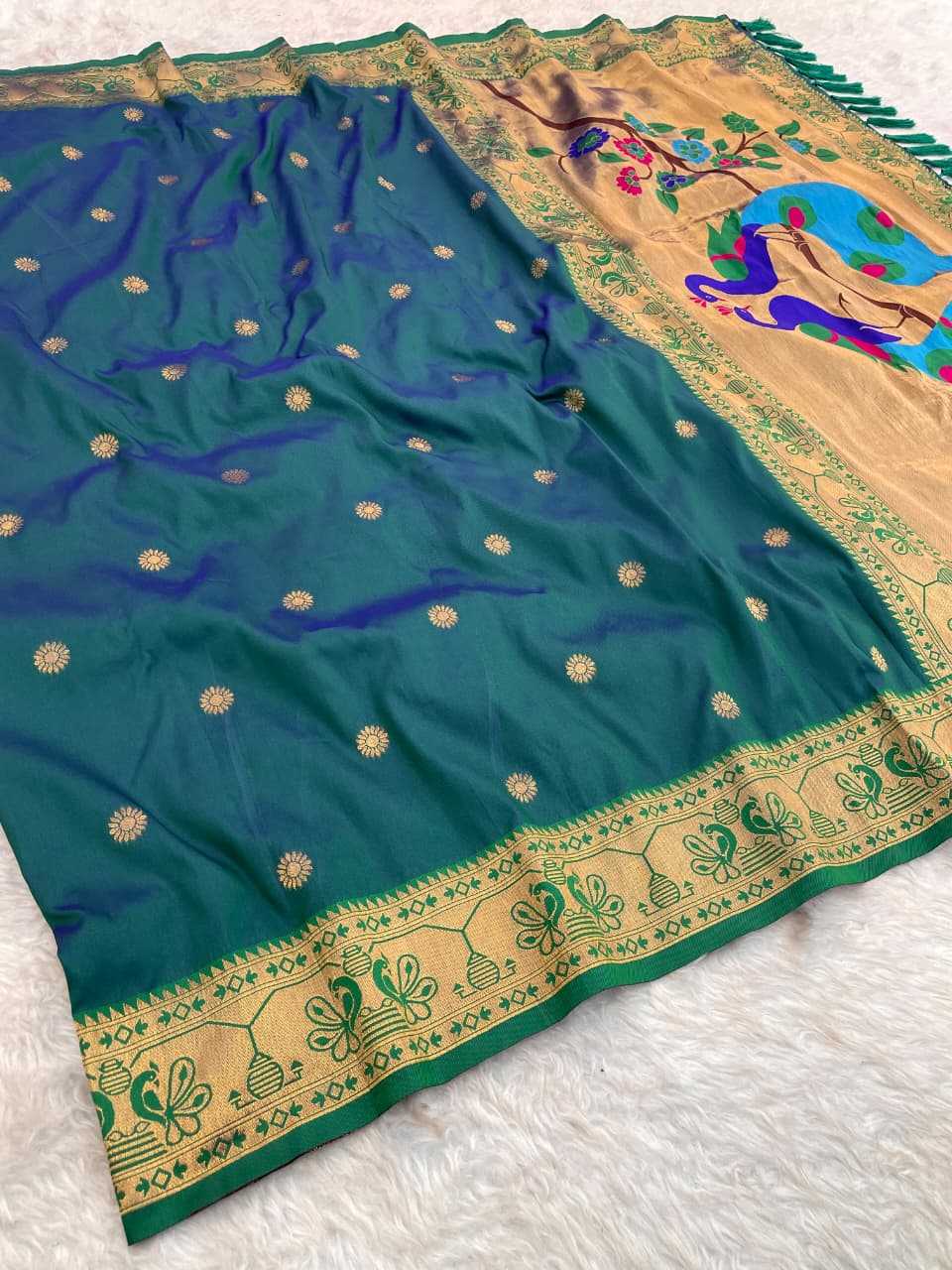 YNF Wholesale Paithani Silk Butta Sarees KESH679 Morni | Surat Manufacturer