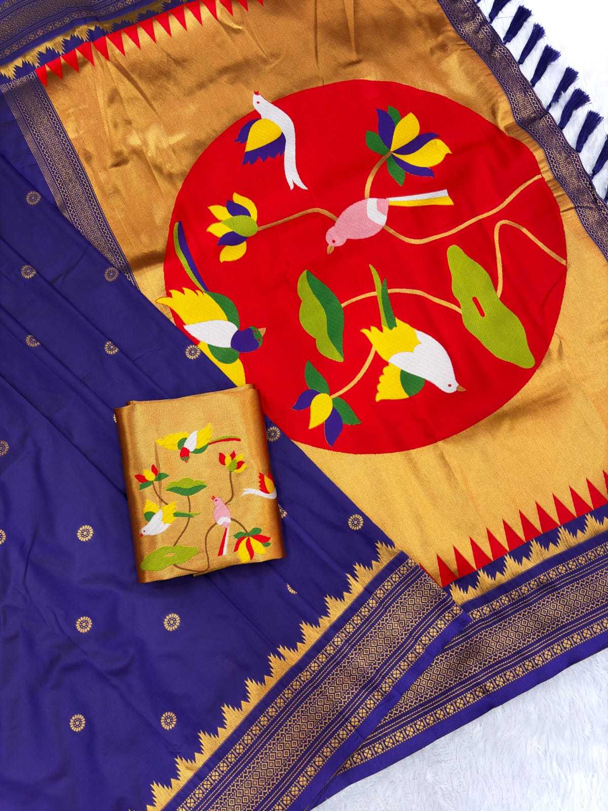 YNF Wholesale Paithani Silk Designer Sarees KESH679 Pankhudi | Surat Manufacturer