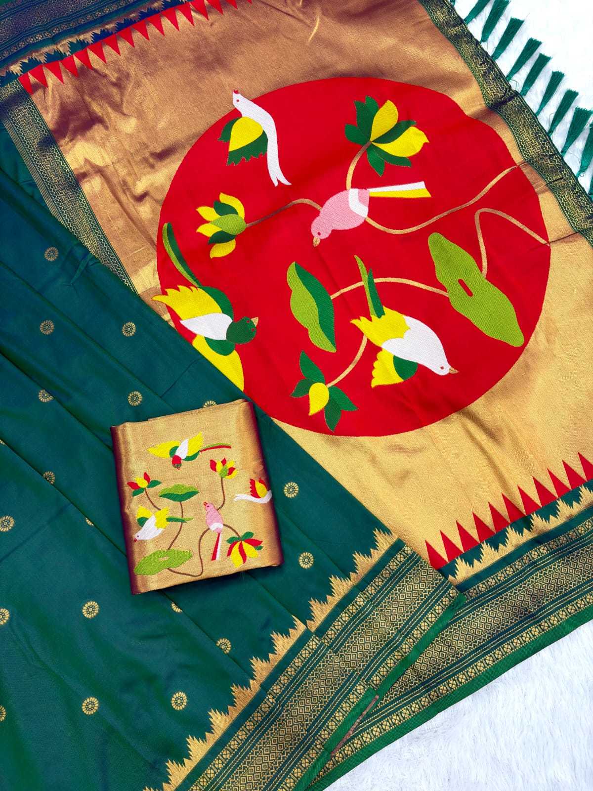 YNF Wholesale Paithani Silk Designer Sarees KESH679 Pankhudi | Surat Manufacturer