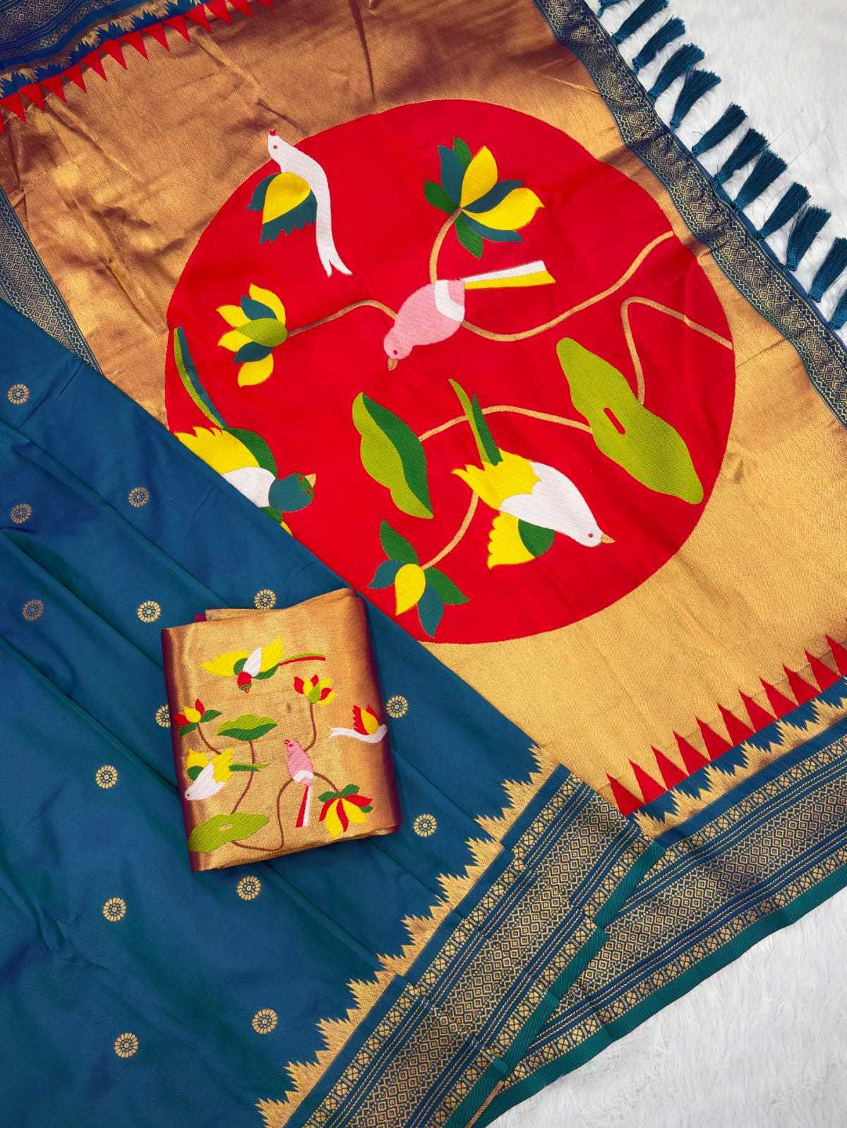 YNF Wholesale Paithani Silk Designer Sarees KESH679 Pankhudi | Surat Manufacturer