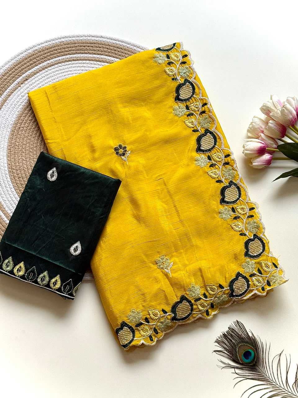 YNF Wholesale Chinon Party Wear Sarees  | Surat Manufacturer