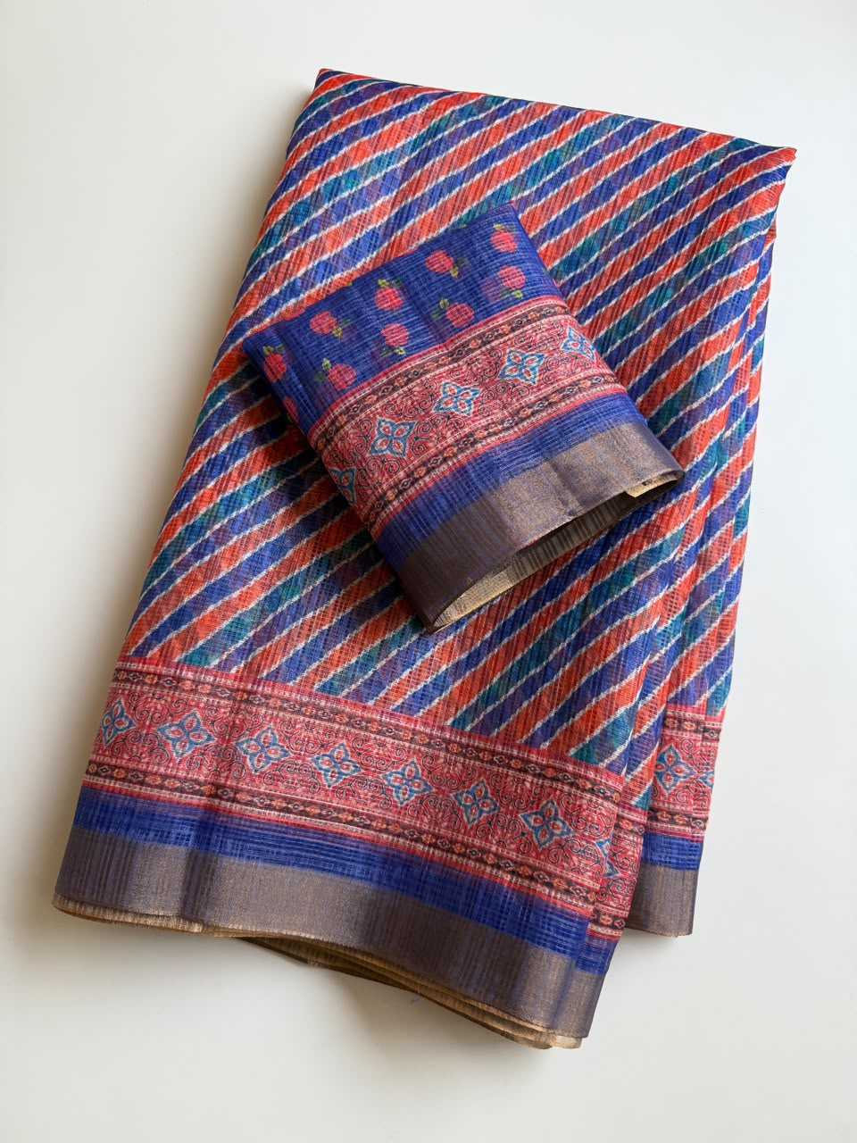 YNF Wholesale Kota Checks Printed Sarees  | Surat Manufacturer