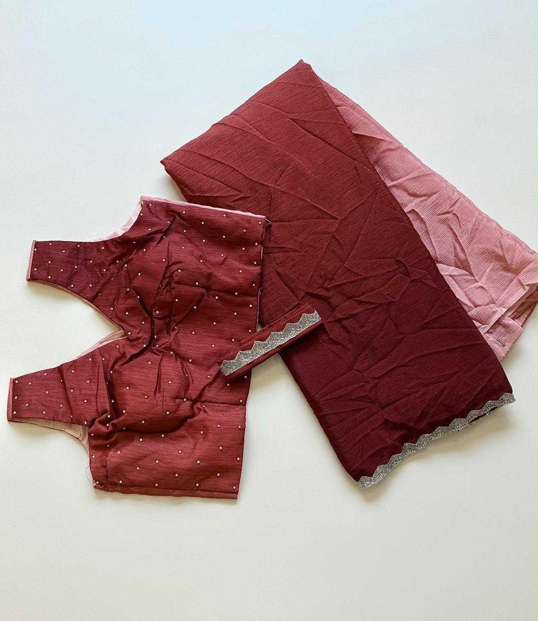 YNF Wholesale Chinon Designer Sarees  | Surat Manufacturer