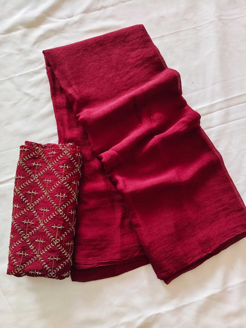 YNF Wholesale Crunchi Designer Sarees  | Surat Manufacturer