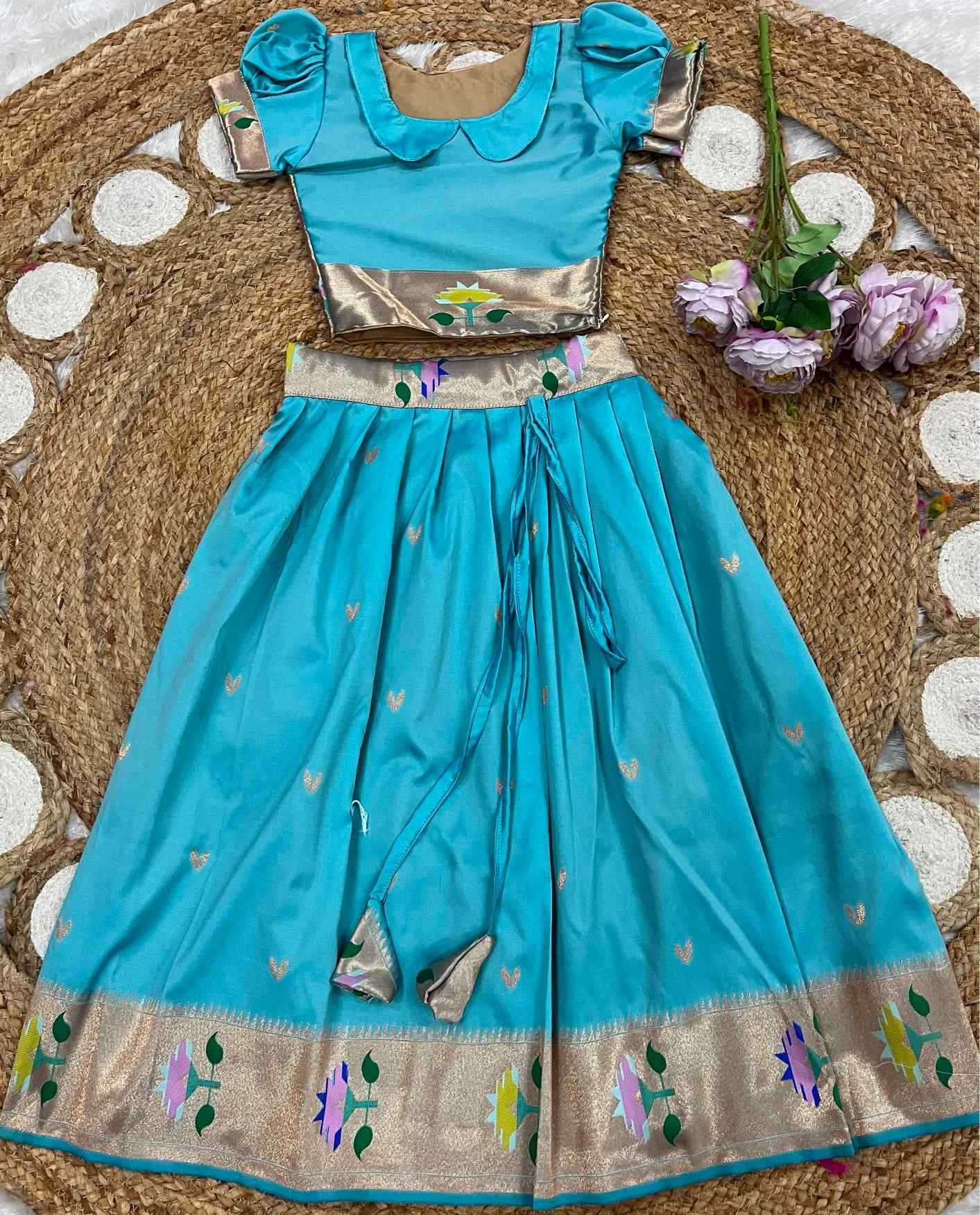 YNF Wholesale Fancy Kids Lehenga  | Surat Manufacturer