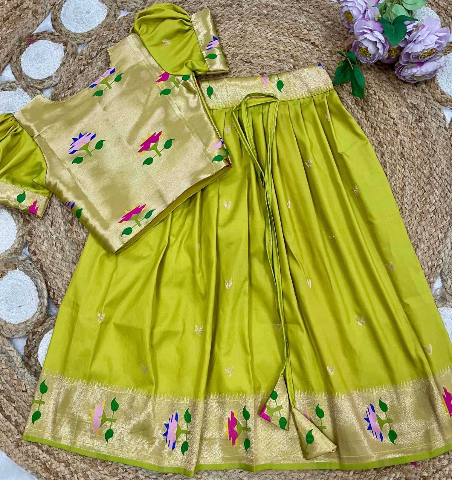 YNF Wholesale Fancy Kids Lehenga KESH685 Kalpna | Surat Manufacturer