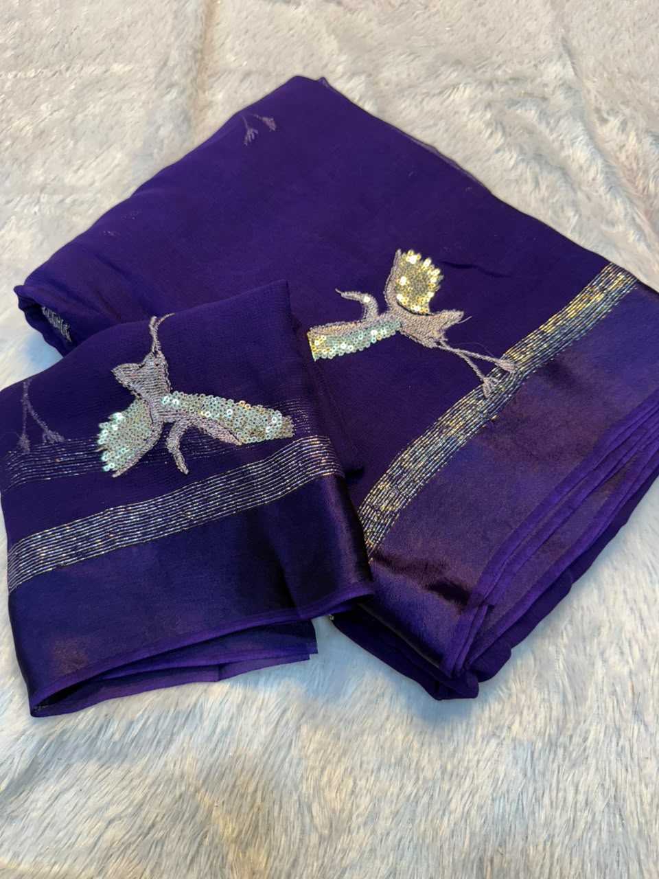YNF Wholesale Crush Silk Soft Silk Sarees  | Surat Manufacturer