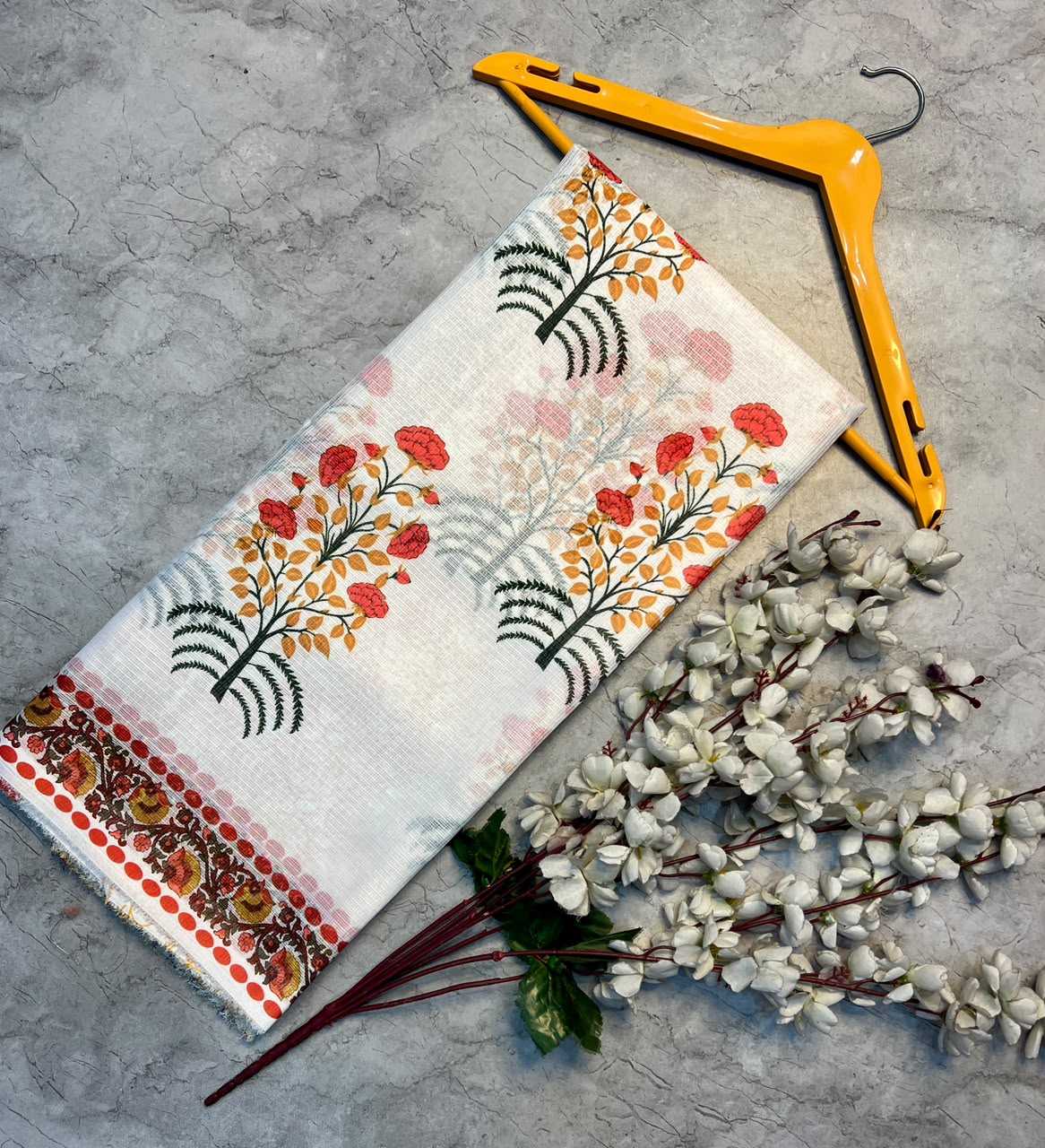 YNF Wholesale Kota Silk Printed Silk Saree  | Surat Manufacturer
