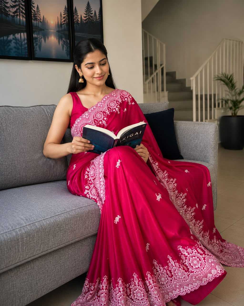 YNF Wholesale Space Silk Semi Silk Sarees  | Surat Manufacturer