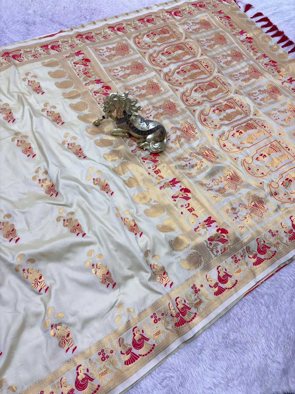 YNF Wholesale Soft Silk Soft Silk Sarees KESH692 BALUCHARI | Surat Manufacturer