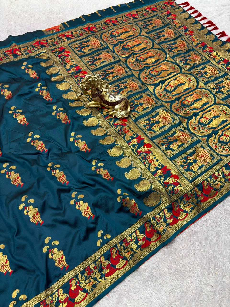 YNF Wholesale Soft Silk Soft Silk Sarees KESH692 BALUCHARI | Surat Manufacturer