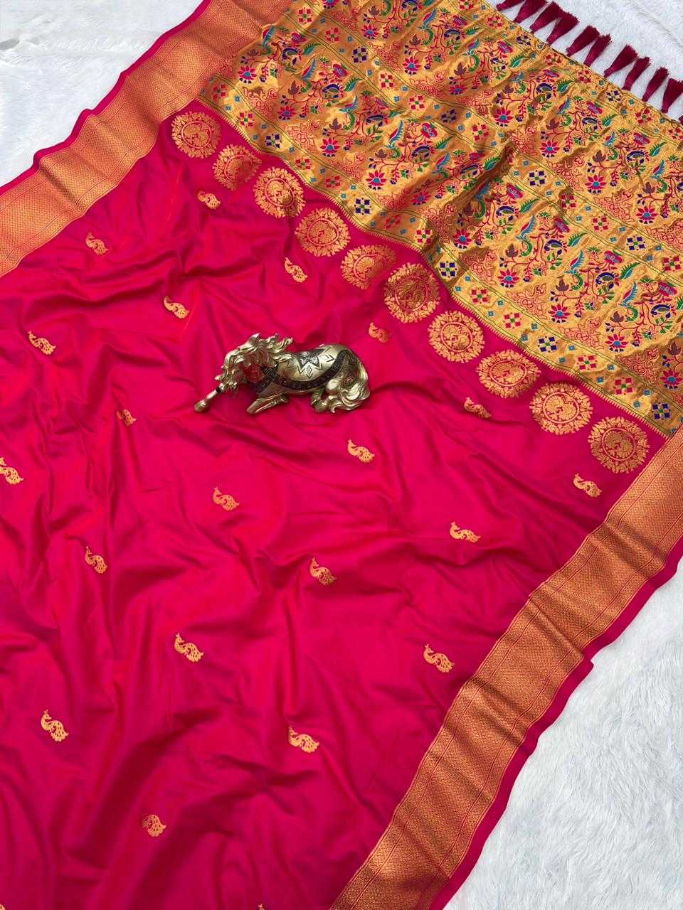 YNF Wholesale Paithani Silk Soft Silk Sarees KESH692 DEEPIKA | Surat Manufacturer