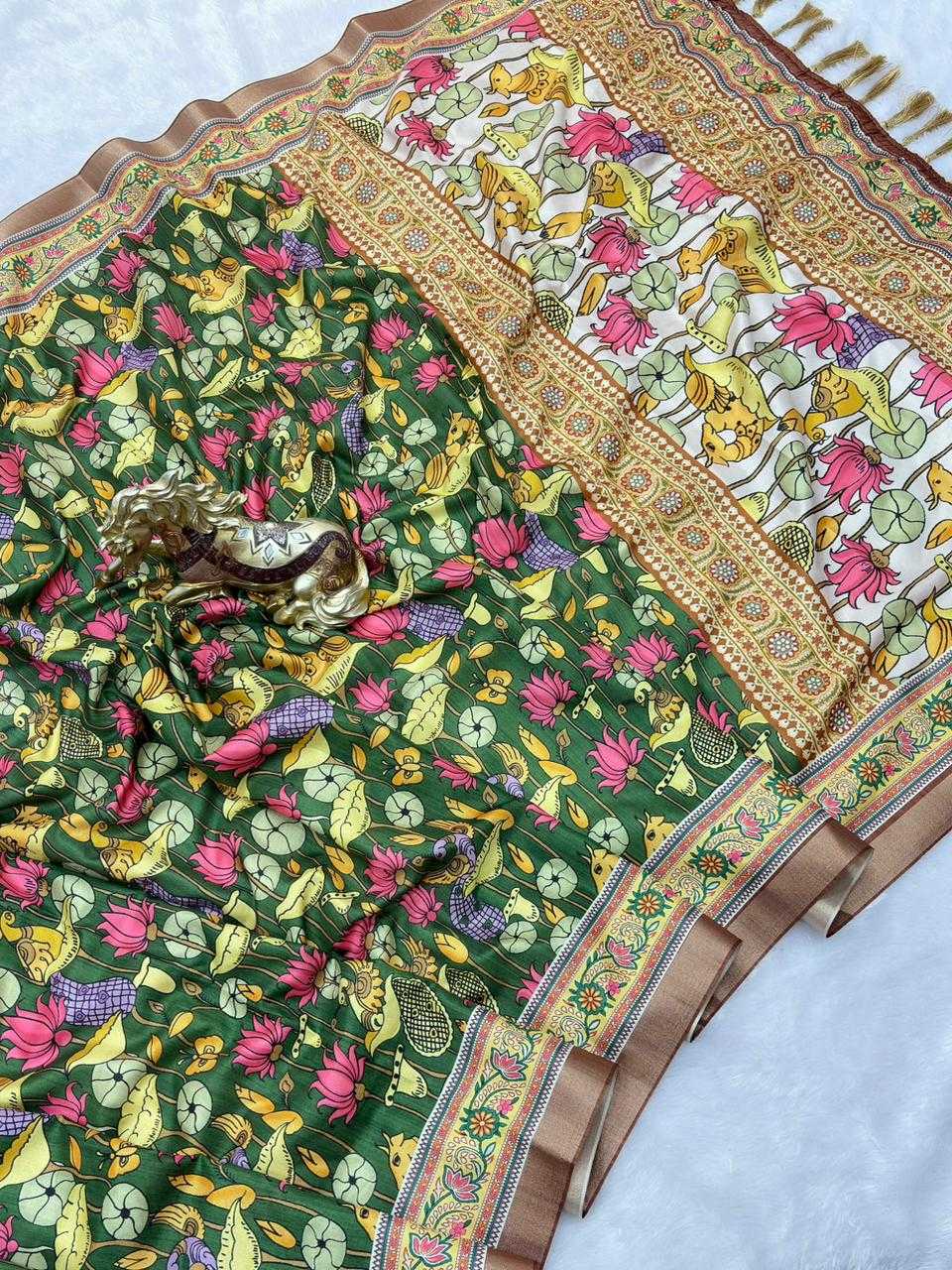 YNF Wholesale Soft Silk Soft Silk Sarees KESH692 KALAMKARI | Surat Manufacturer