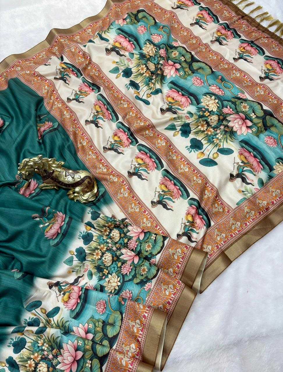YNF Wholesale Soft Silk Soft Silk Sarees KESH692 KALAMKARI | Surat Manufacturer