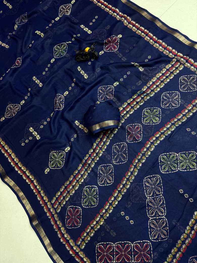 YNF Wholesale Georgette Designer Sarees  | Surat Manufacturer