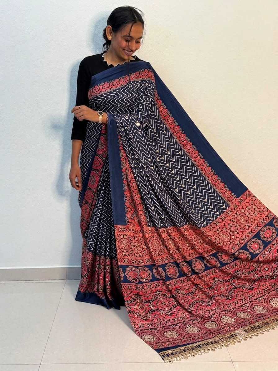 YNF Wholesale Japan Sartin Designer Sarees KESH693 Thunder | Surat Manufacturer