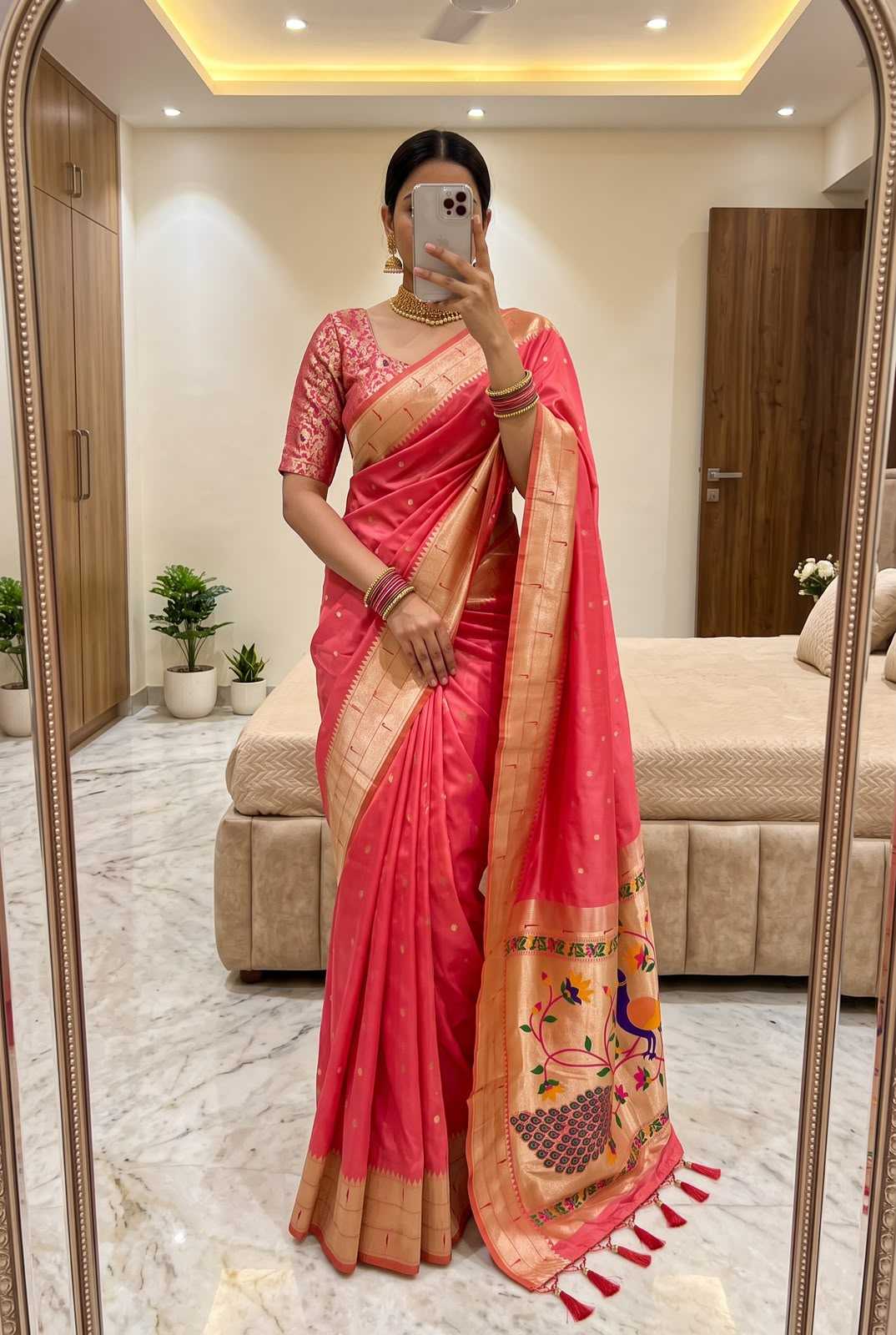 YNF Wholesale Soft Silk Zari Border Sarees KESH700 Gold | Surat Manufacturer
