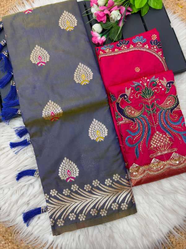 YNF Wholesale Soft Silk Zari Border Sarees KESH700 Sar | Surat Manufacturer