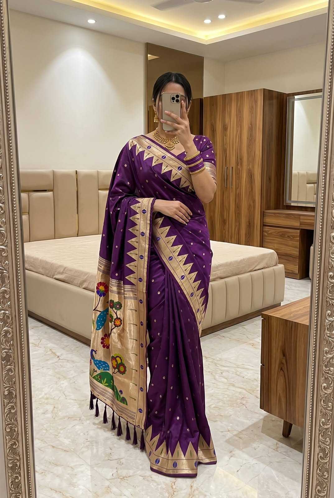 YNF Wholesale Soft Silk Designer Sarees KESH700 Sindoor | Surat Manufacturer