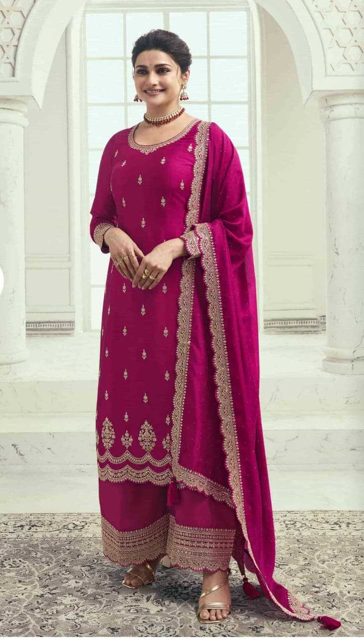 YNF Wholesale Heavy Silk Embroidery Suits  | Surat Manufacturer