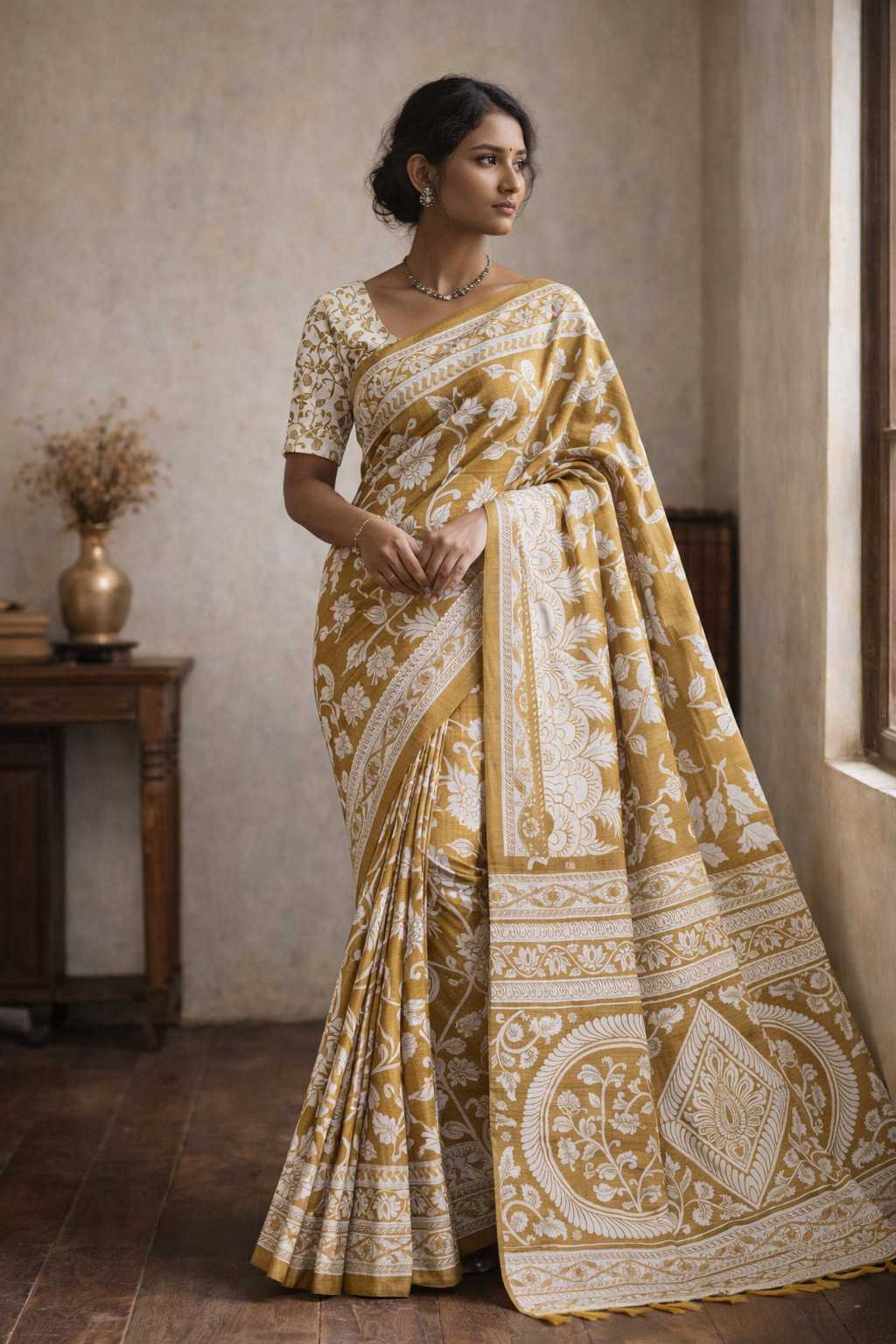 YNF Wholesale Tussar Silk Tussar Silk Sarees  | Surat Manufacturer