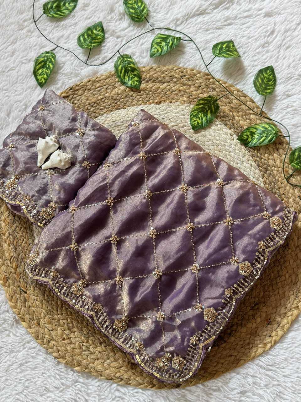 YNF Wholesale Space Silk Sequence Sarees KESH709 Han | Surat Manufacturer