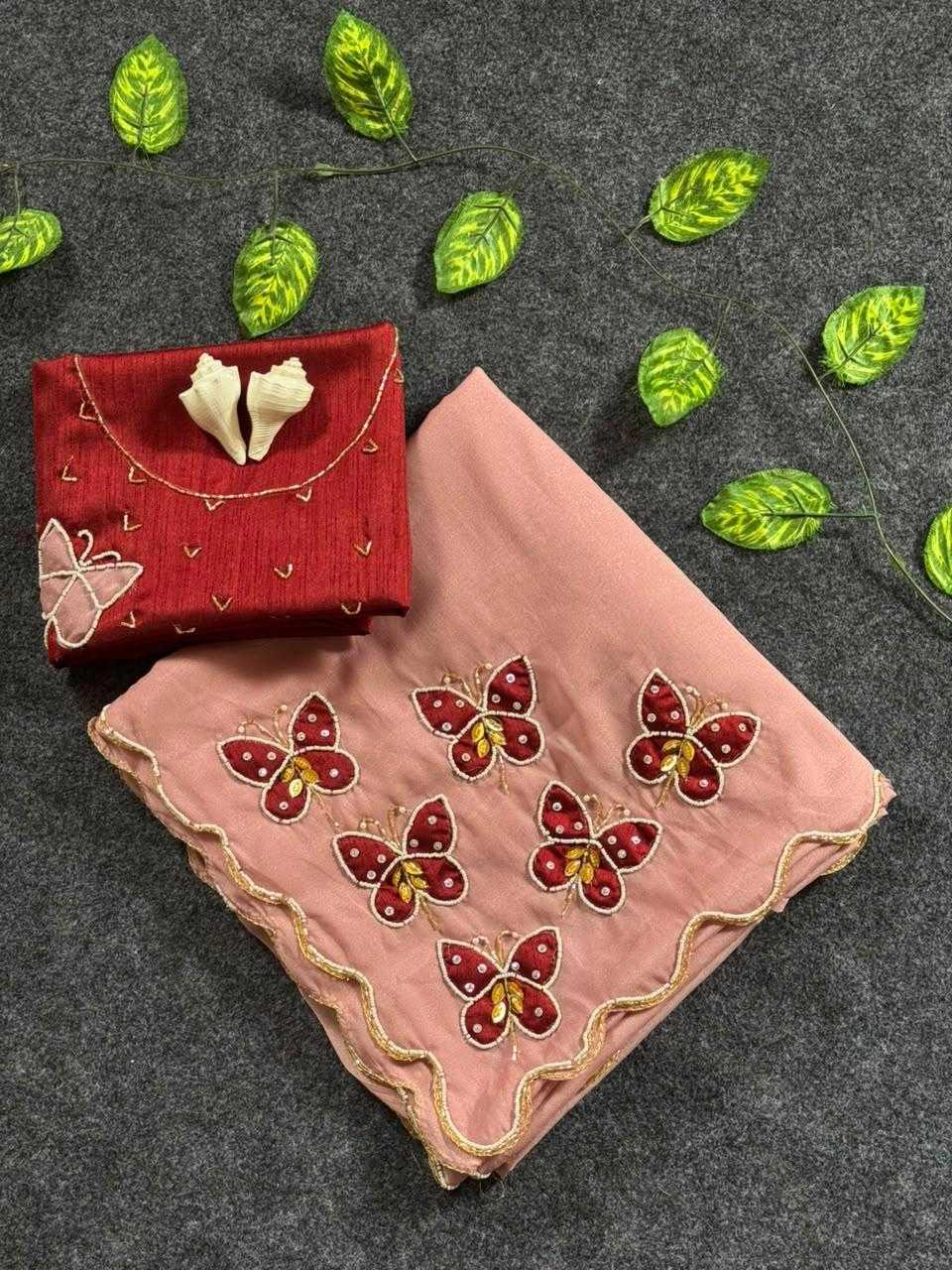 YNF Wholesale Georgette Georgette Sarees  | Surat Manufacturer