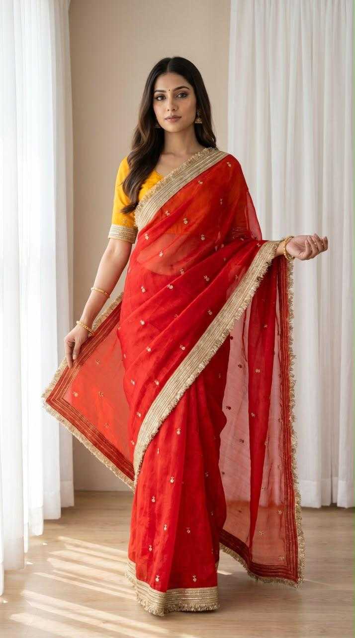 YNF Wholesale Space Silk Sequence Sarees  | Surat Manufacturer