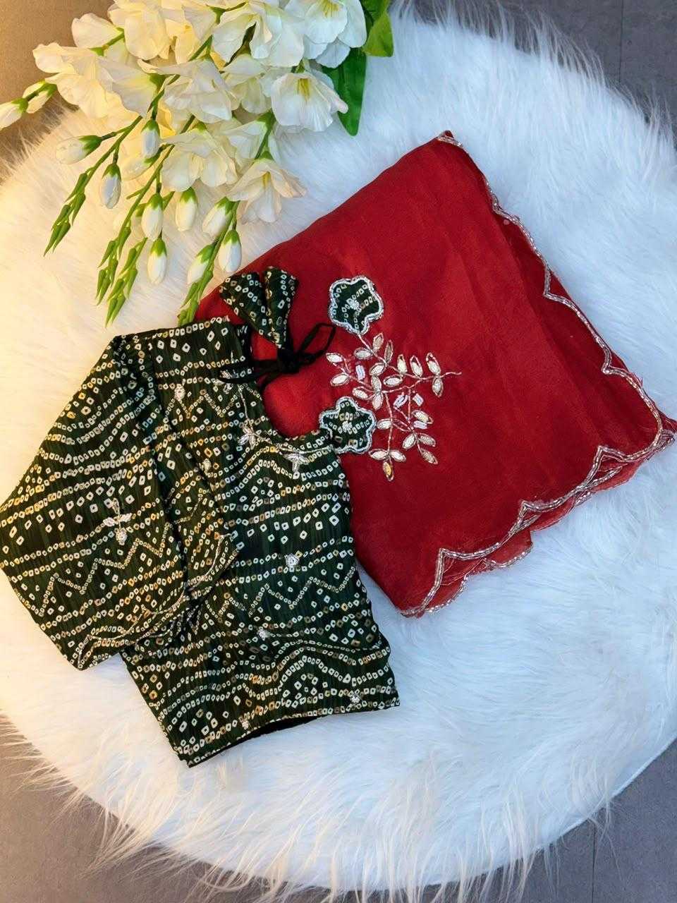 YNF Wholesale Soft Gold Crush Hand Work Sarees  | Surat Manufacturer
