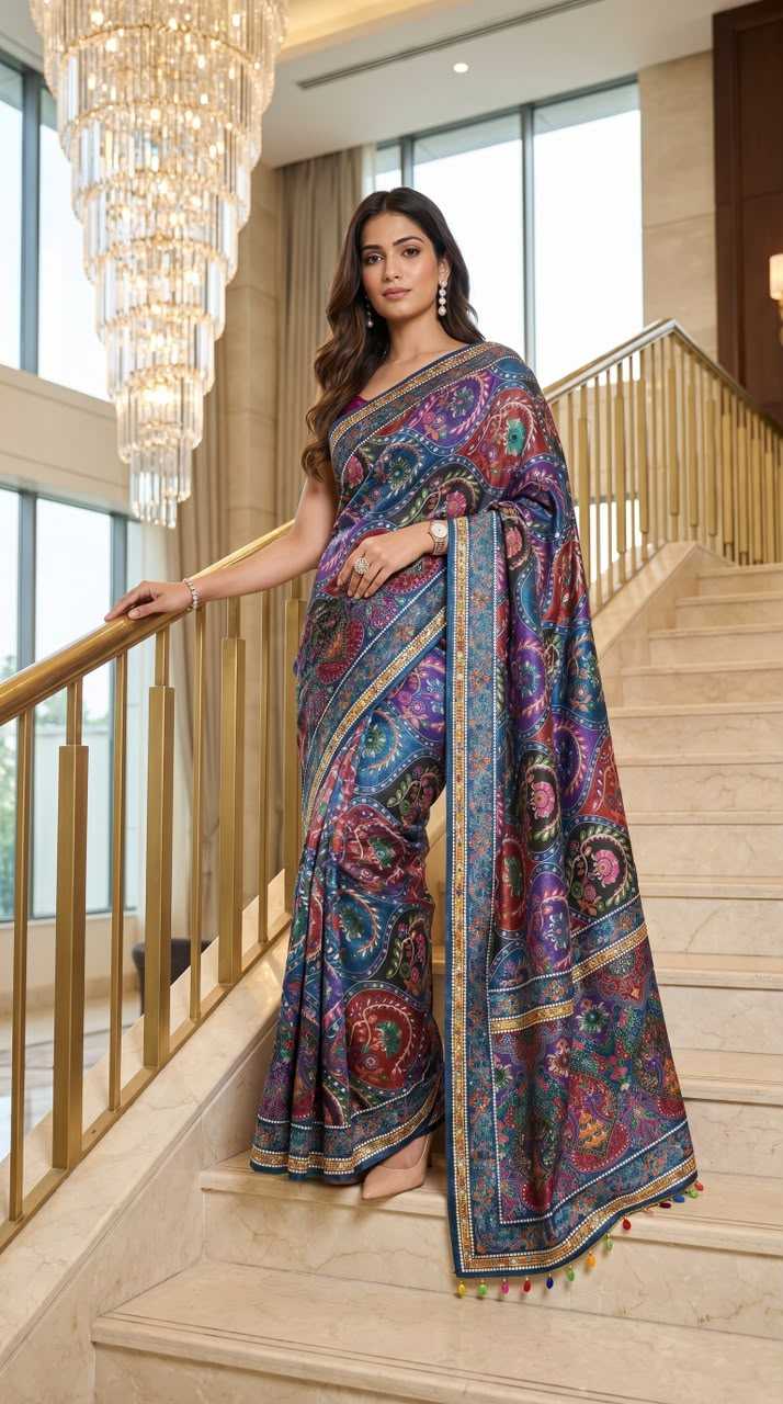 YNF Wholesale Crepe Designer Sarees  | Surat Manufacturer