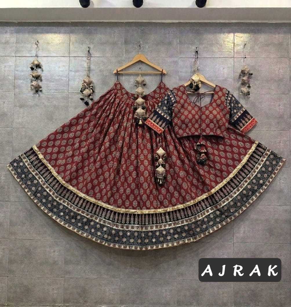 YNF Wholesale Cotton Printed Lehenga  | Surat Manufacturer