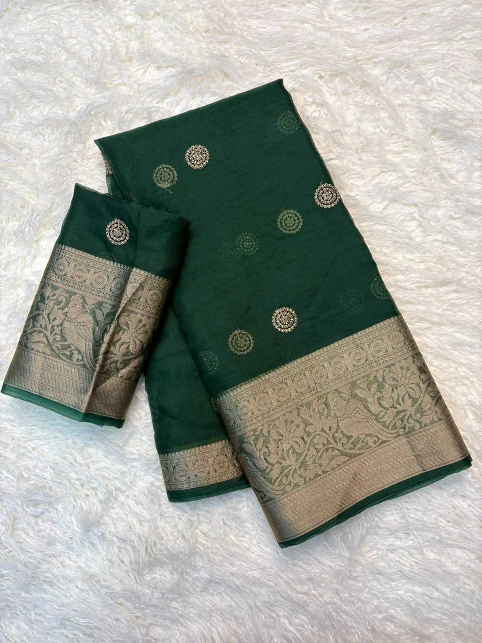 YNF Wholesale Organza Designer Sarees  | Surat Manufacturer
