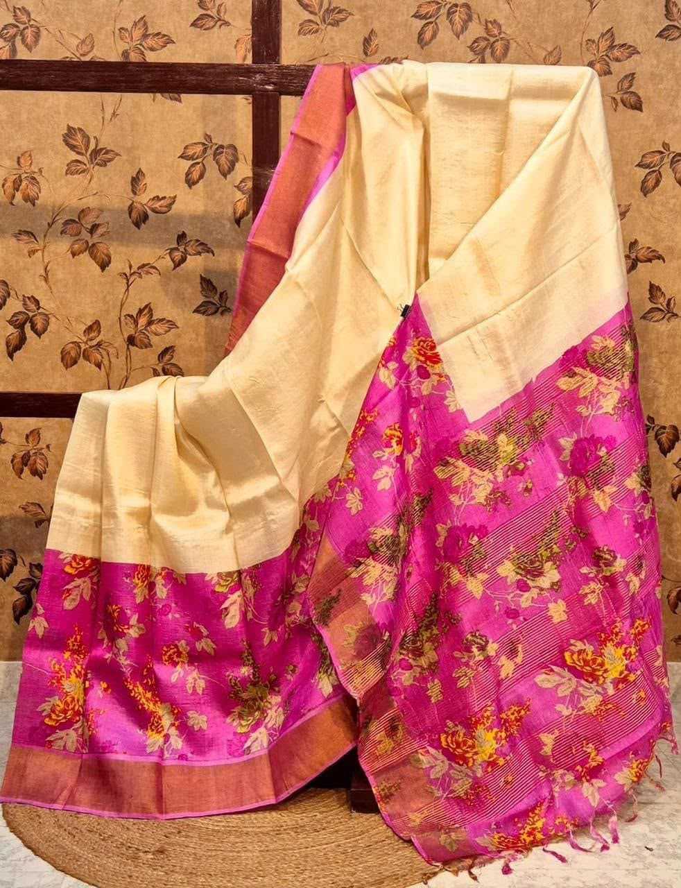 YNF Wholesale Tussar Silk Soft Silk Sarees  | Surat Manufacturer