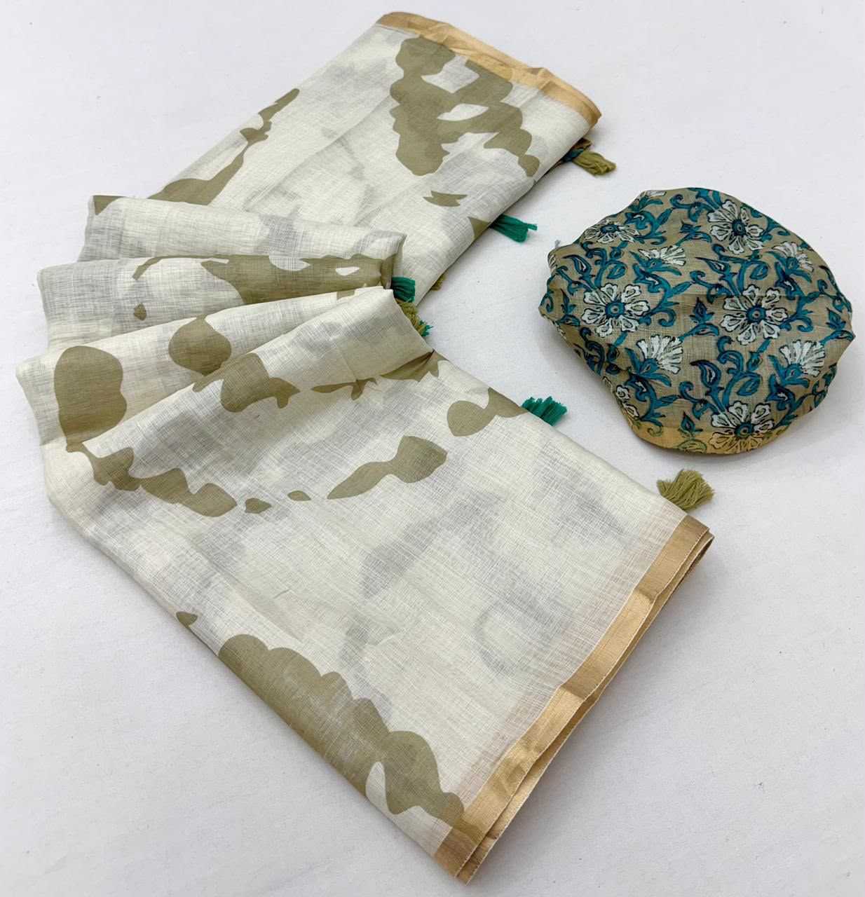 YNF Wholesale Cotton Kalamkari Sarees  | Surat Manufacturer