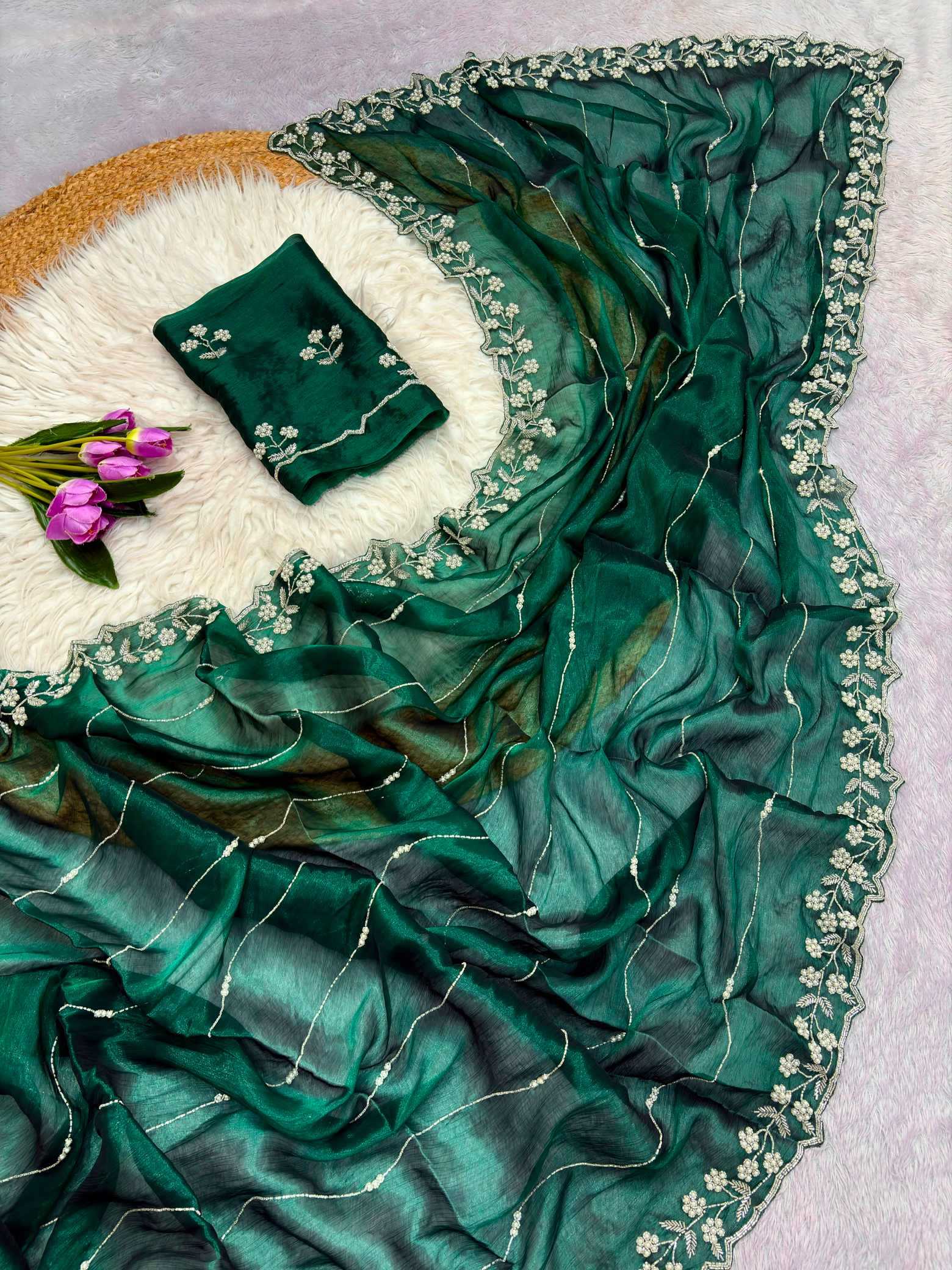 YNF Wholesale Jimmy Choo Jimmy Choo Sarees  | Surat Manufacturer
