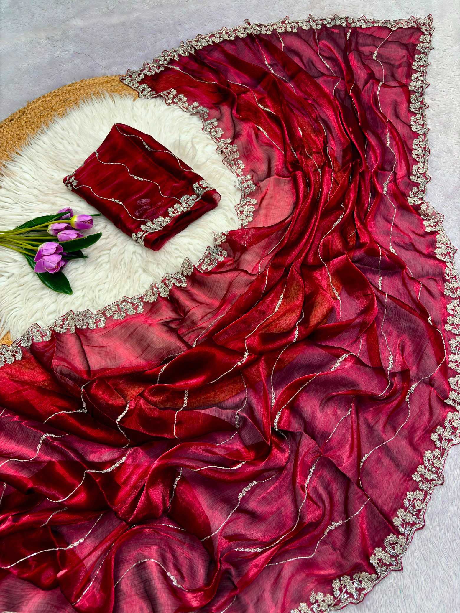 YNF Wholesale Jimmy Choo Jimmy Choo Sarees  | Surat Manufacturer